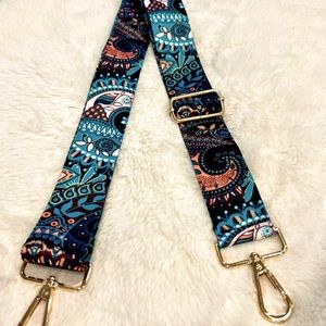 NEW Purse Strap, interchangeable Strap For Handbag/Shoulder Bags. Gold hardware.